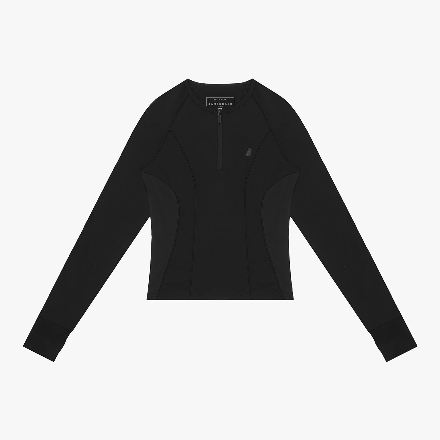 Women's Crew Neck Rashguard - JAMES BARK