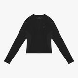 Women's Crew Neck Rashguard - JAMES BARK