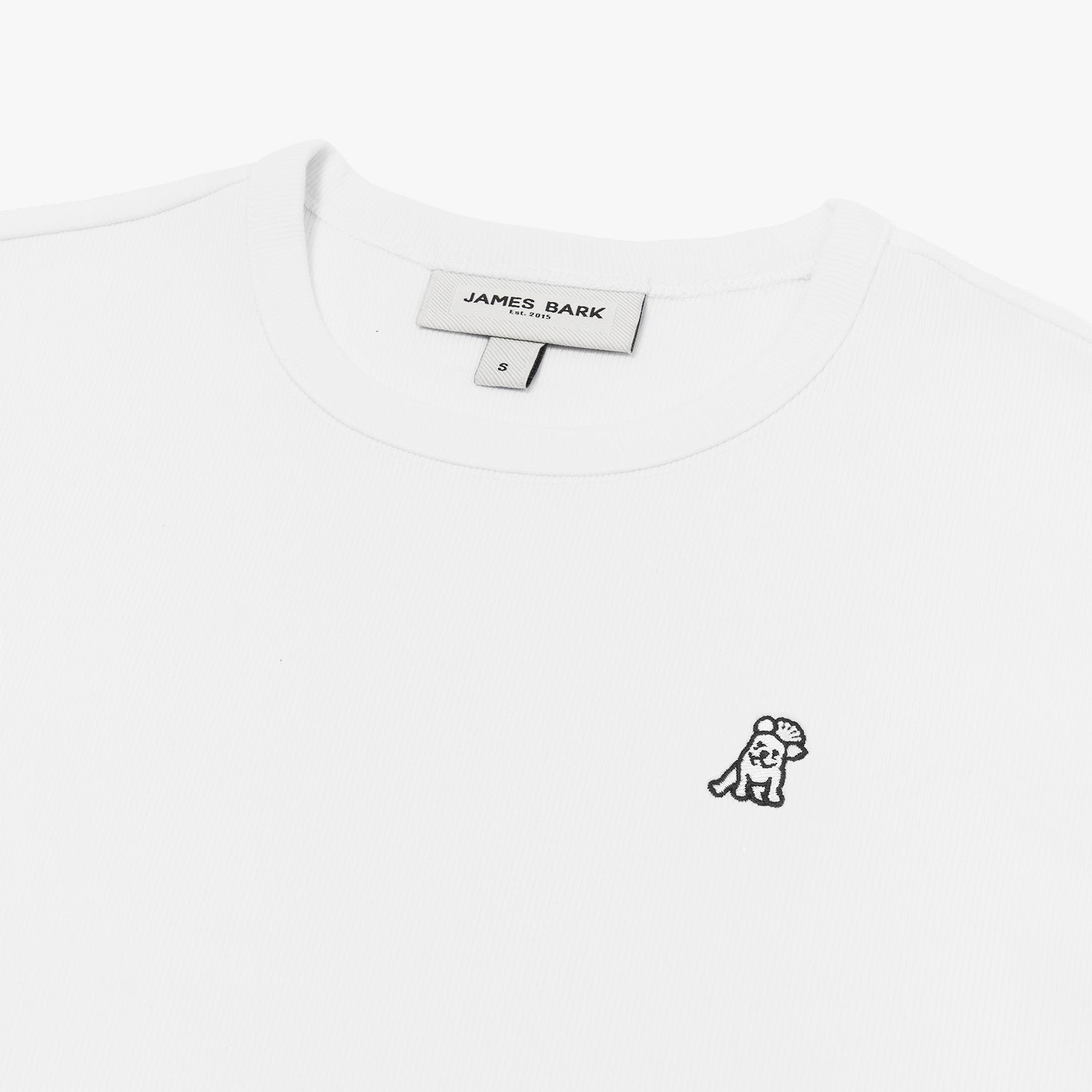 Women's Ribbed T-Shirt - JAMES BARK