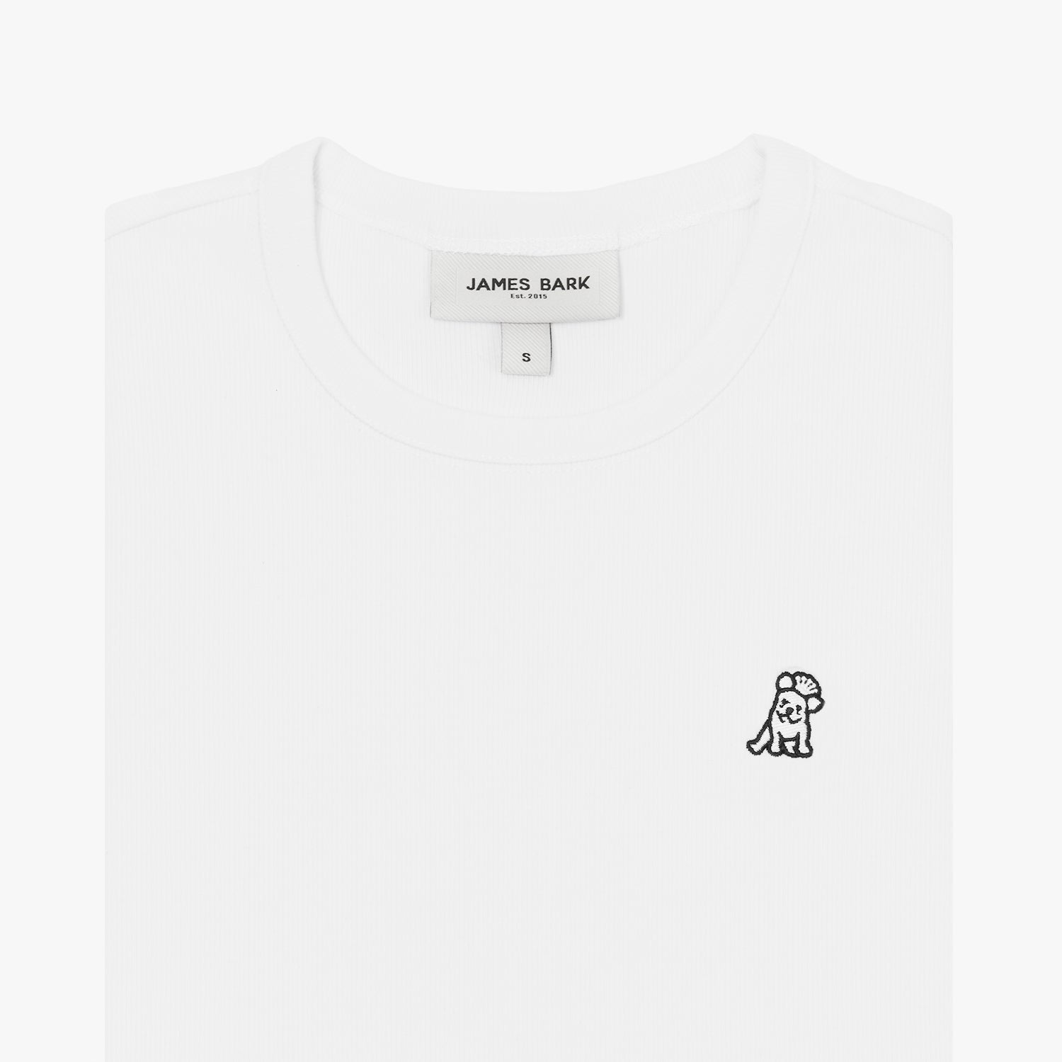 Women's Ribbed T-Shirt - JAMES BARK