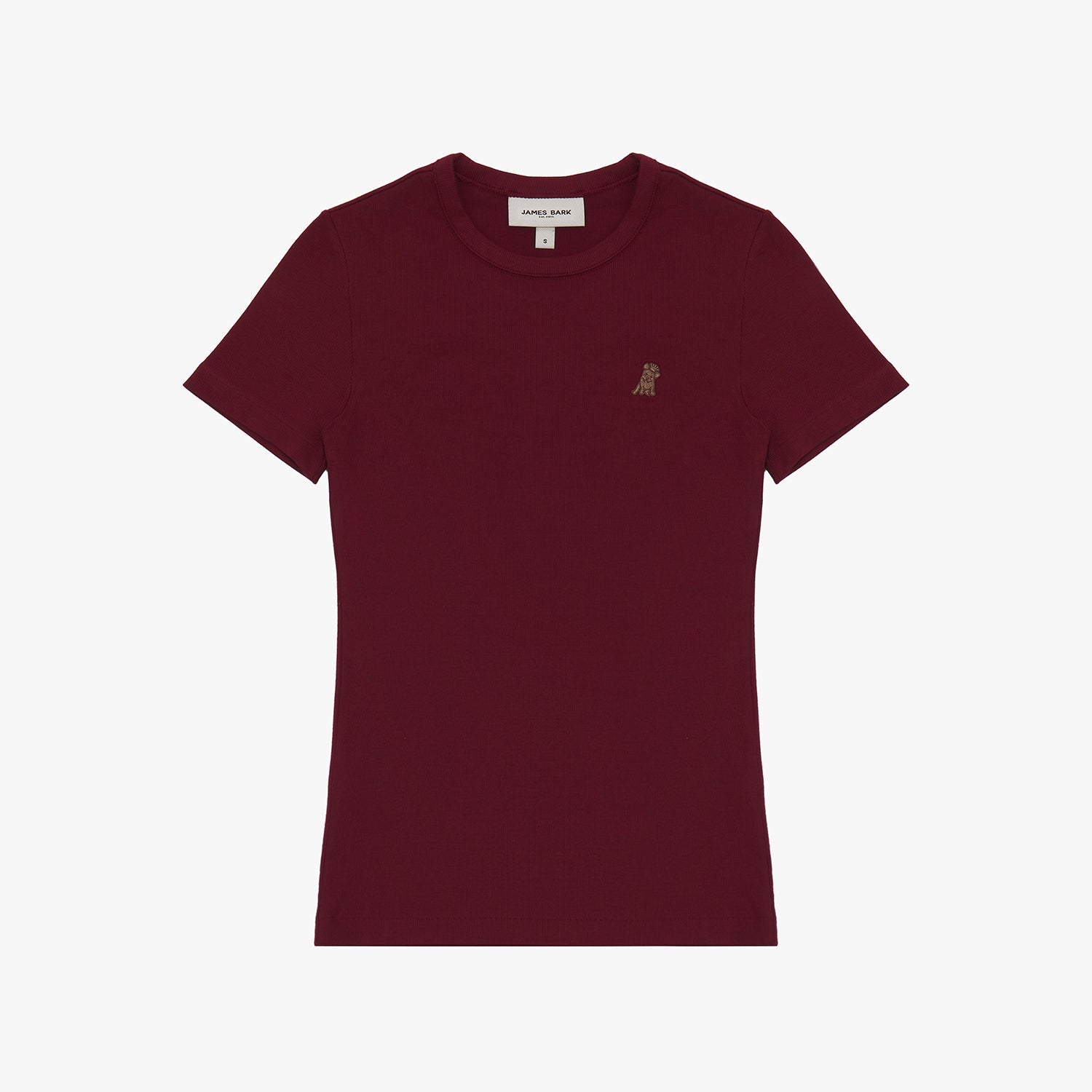 Women's Ribbed T-Shirt - JAMES BARK