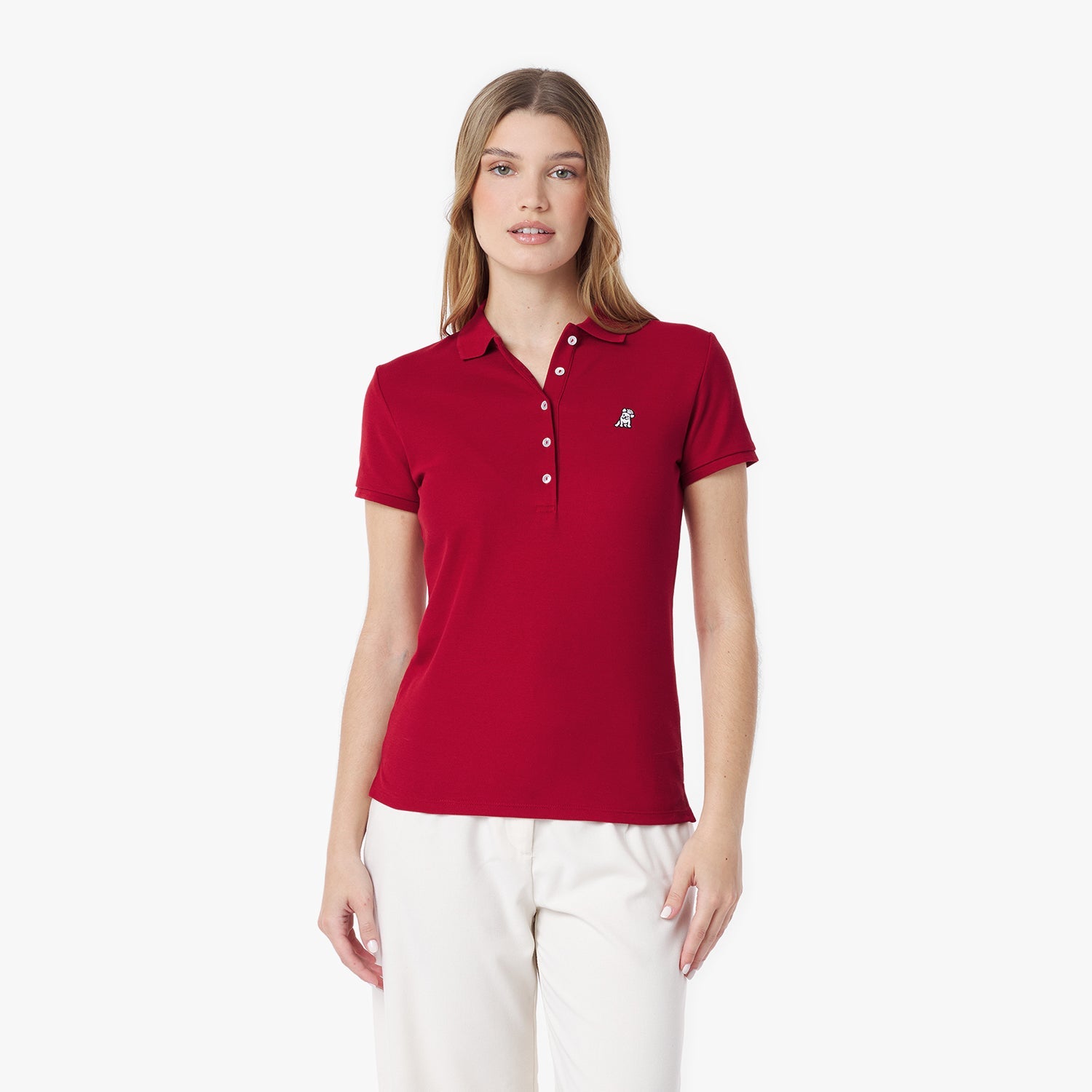 Women's Slim Fit Polo Shirt - JAMES BARK
