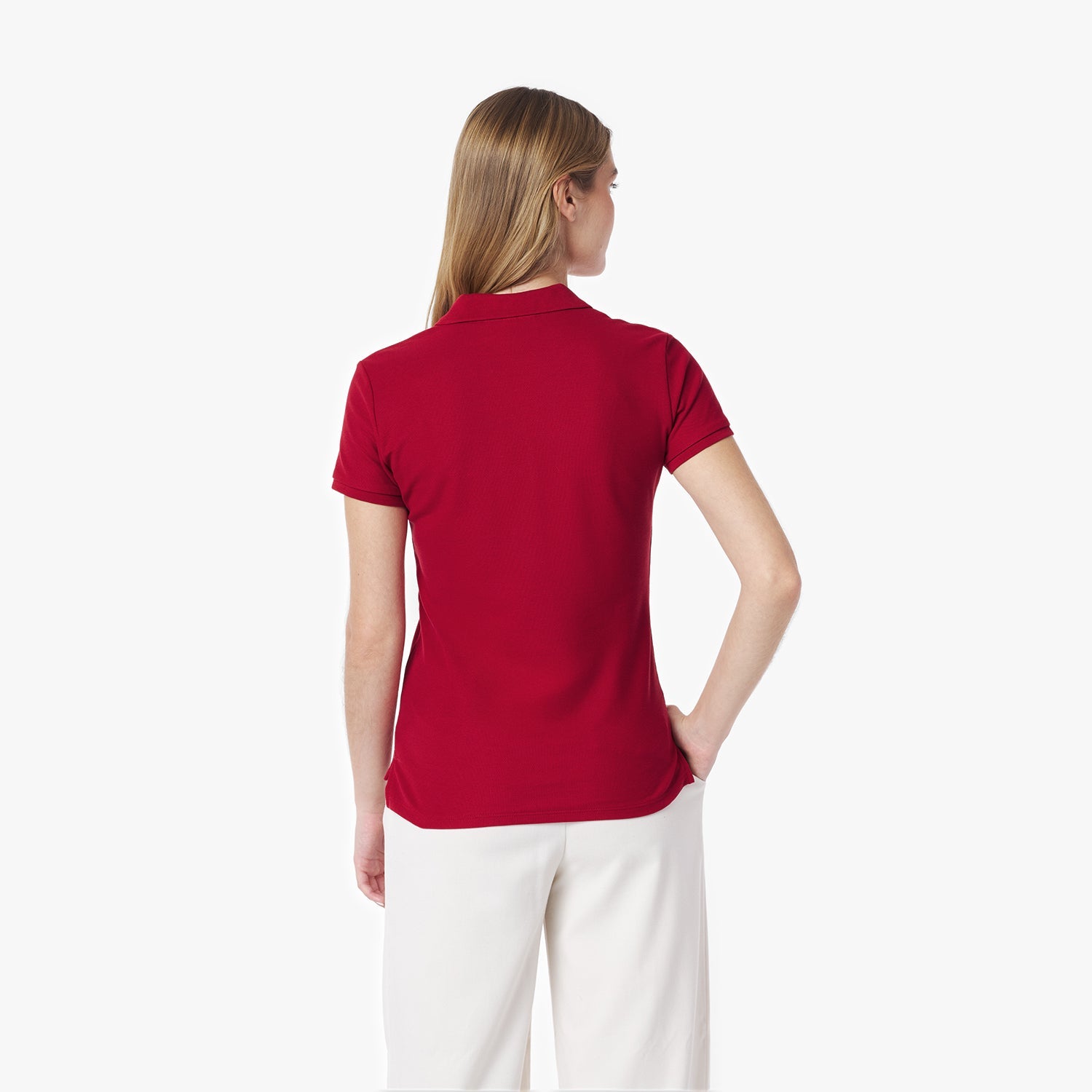 Women's Slim Fit Polo Shirt - JAMES BARK
