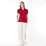 Women's Slim Fit Polo Shirt - JAMES BARK