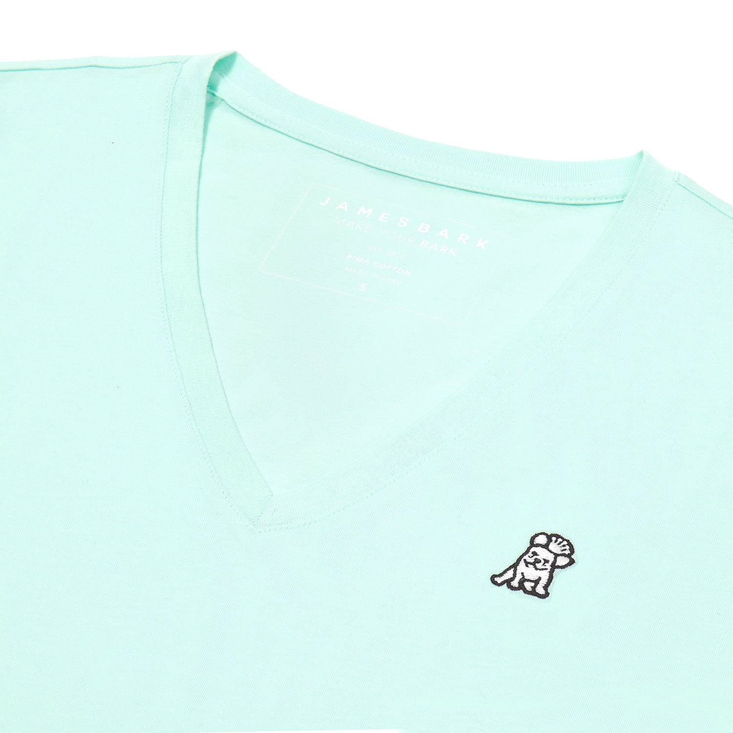 Women's V - Neck Jersey T-Shirt - JAMES BARK