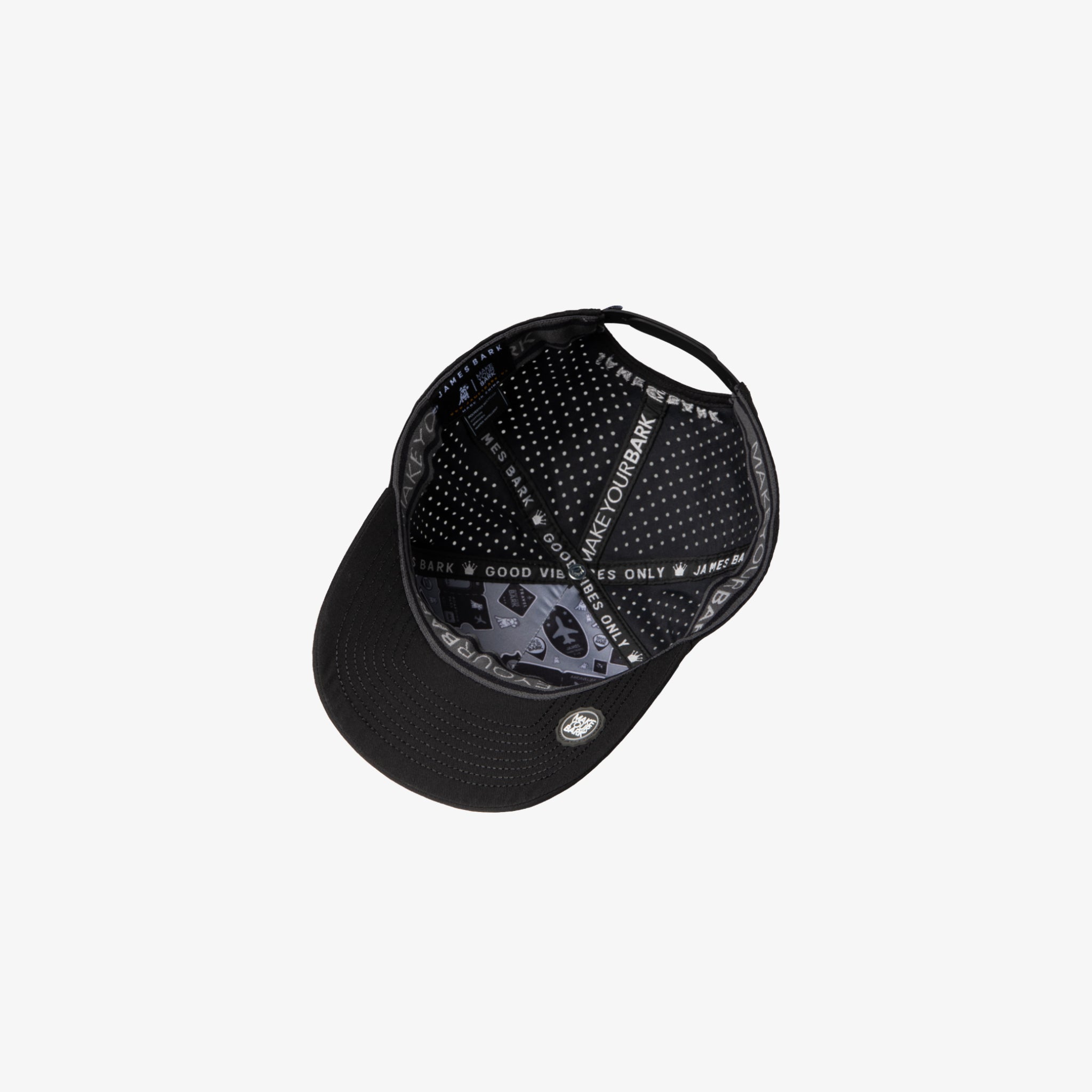 James Bark Black Recycled Cap - Gold Bark - JAMES BARK