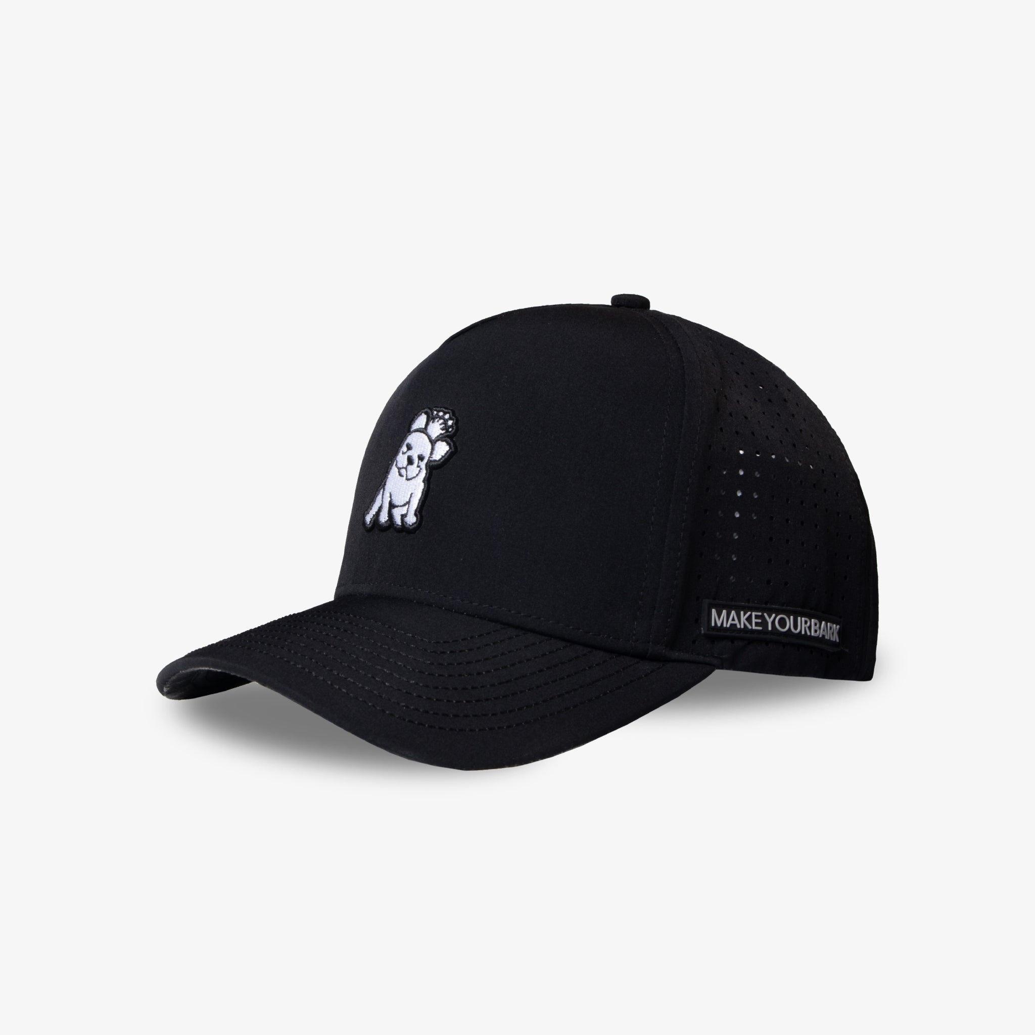 James Bark Black Recycled Cap - White Bark - JAMES BARK