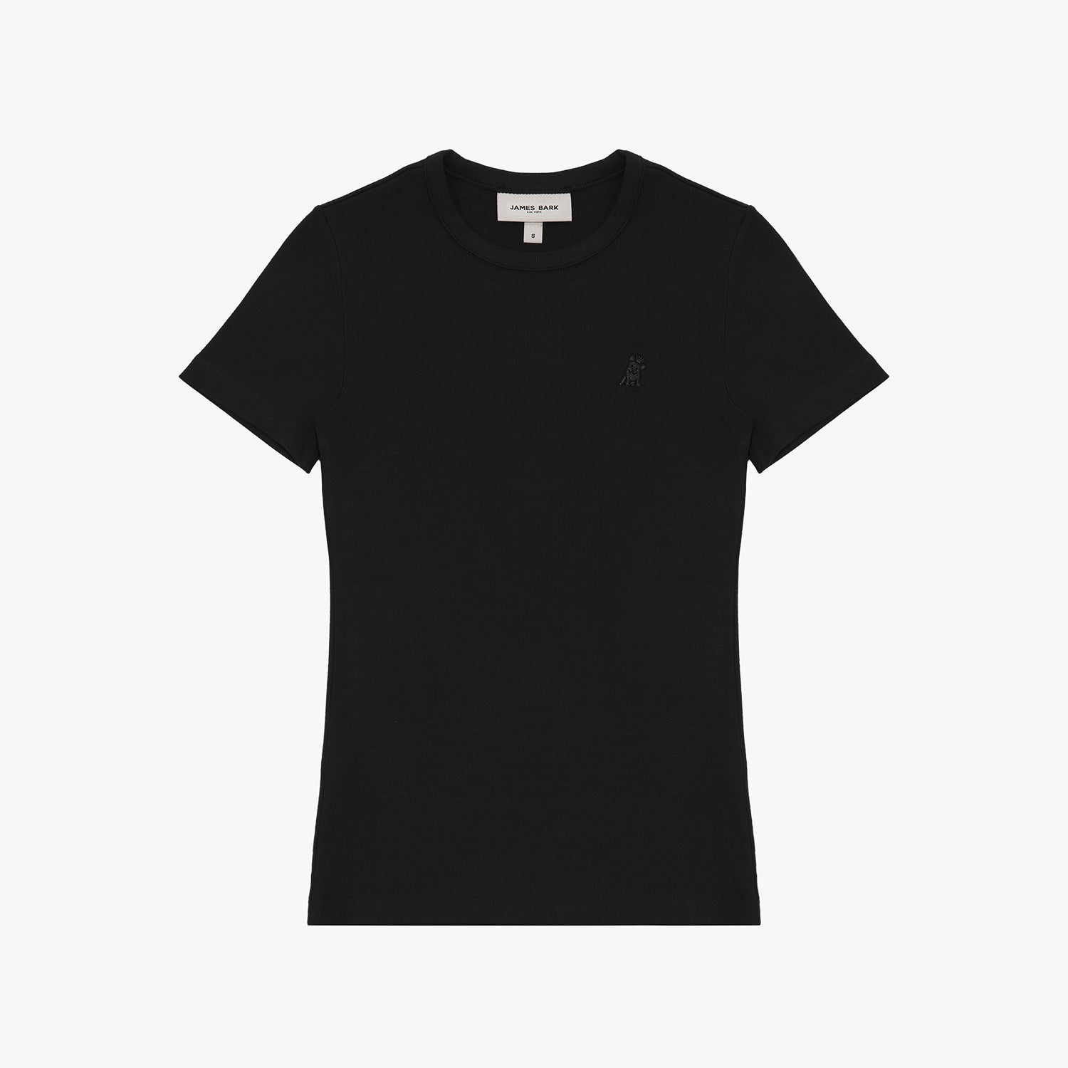 Women's Ribbed T-Shirt - JAMES BARK