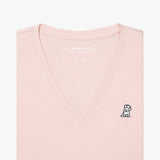 Women's V - Neck Jersey T-Shirt - JAMES BARK