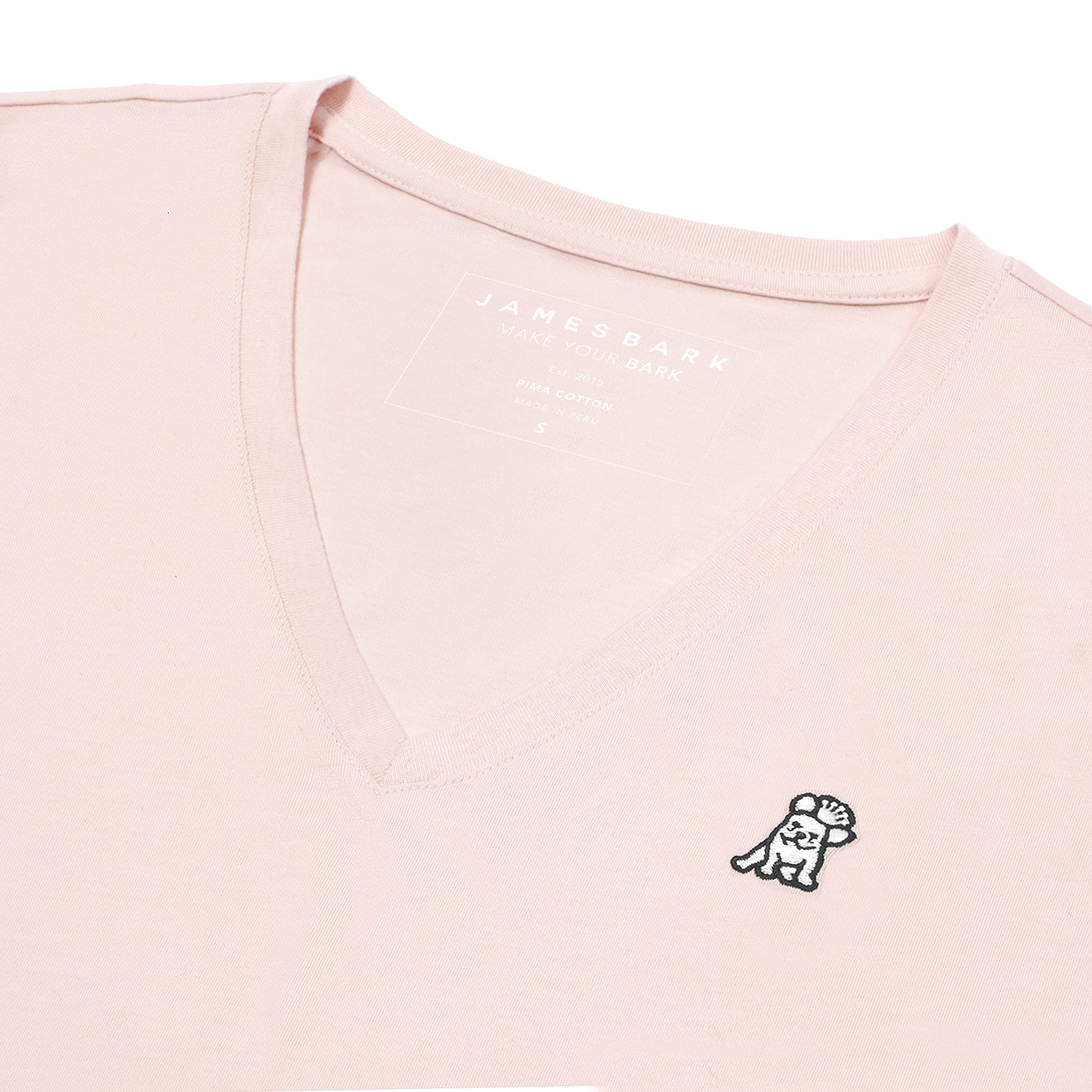 Women's V - Neck Jersey T-Shirt - JAMES BARK