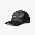Privé Society Recycled Cap in Black Camo - JAMES BARK