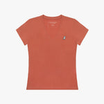 Women's V - Neck Jersey T-Shirt - JAMES BARK