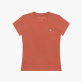 Women's V - Neck Jersey T-Shirt - JAMES BARK