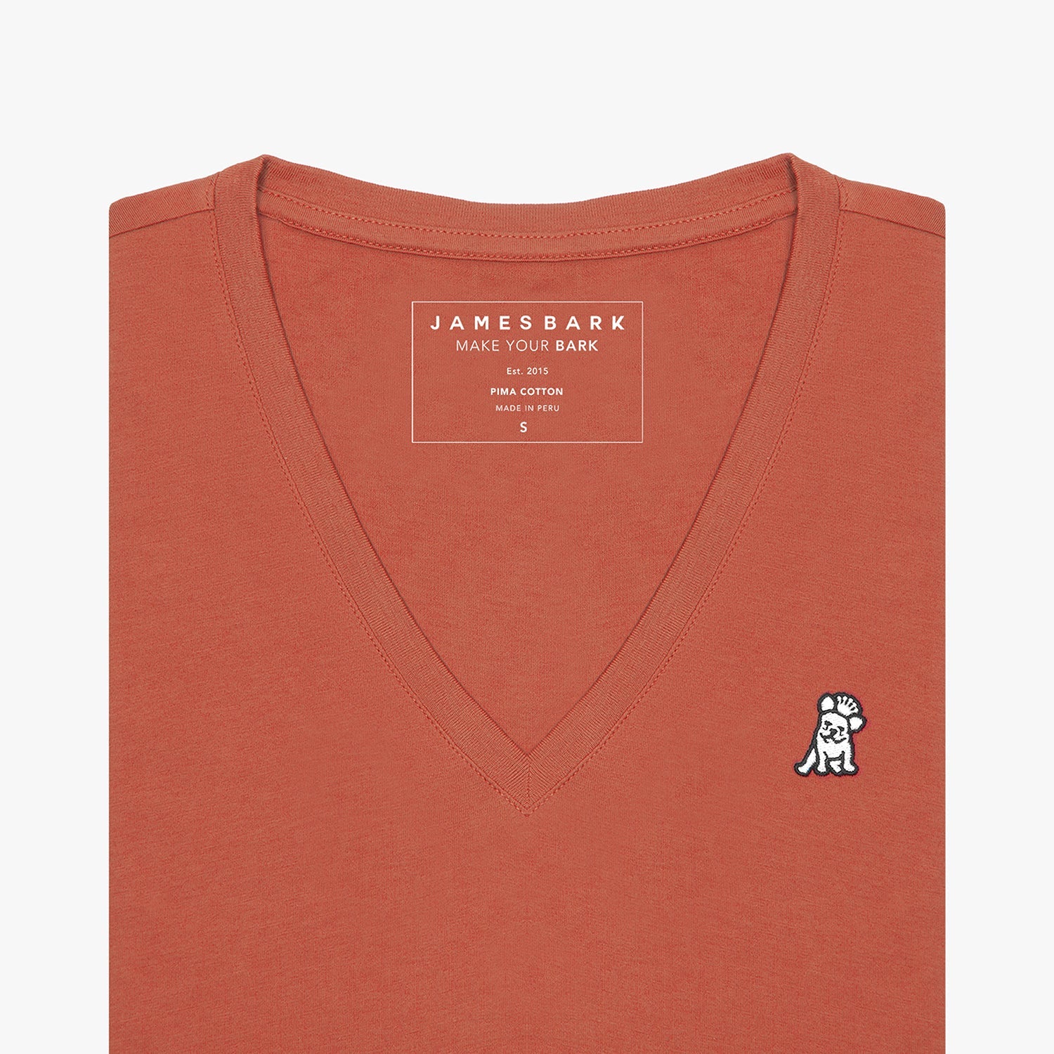 Women's V - Neck Jersey T-Shirt - JAMES BARK