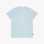 Light blue t-shirt on a white background