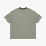 Plain green t-shirt on a white background