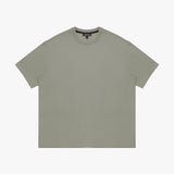 Plain green t-shirt on a white background