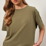 Women's Relaxed Fit Jersey Tee - JAMES BARK