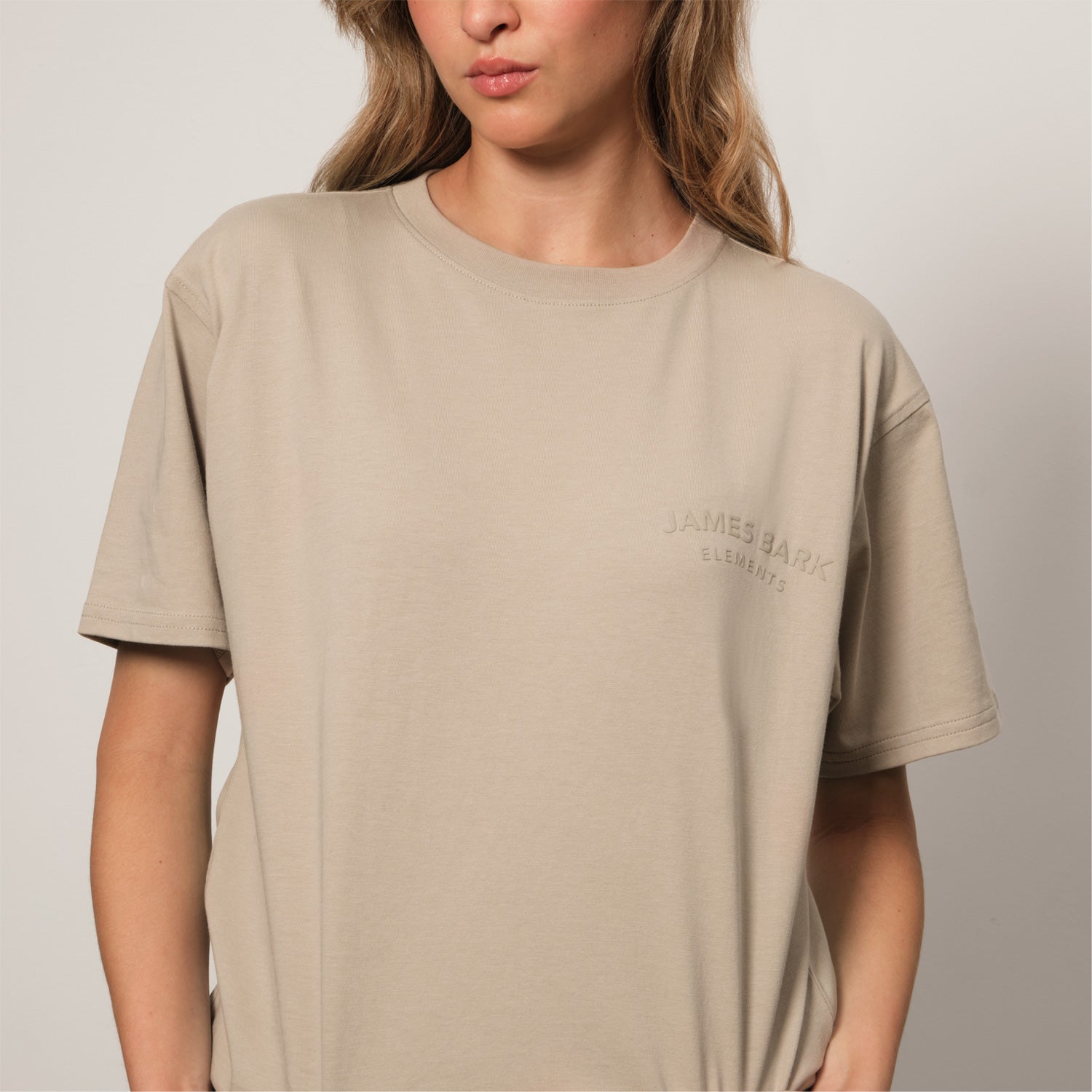 Women's Relaxed Fit Jersey Tee - JAMES BARK